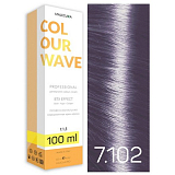 Malecula, Крем-краска 7.102 Metallic Violet Blond/Блонд Металлик Фиолетовый, 100мл