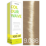 Malecula, Крем-краска 9.036 Very Light Blond Pink Gold/Очень светлый блонд розовое золото, 100мл