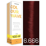 Malecula, Крем-краска 6.666 Extra Intense Red Dark Blond/Очень насыщенный красный темный блонд,100мл
