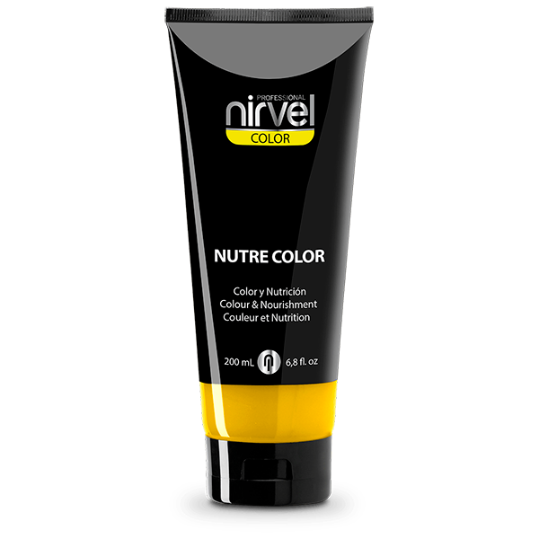 Nirvel, Nutre-Color Оттеночная гель-маска ЖЕЛТЫЙ 200 мл, арт. 7989