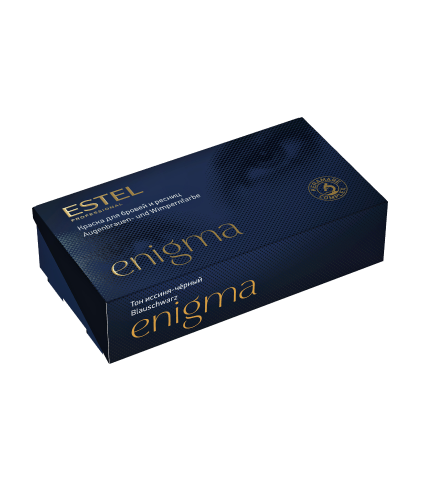 Estel Enigma, Краска для бровей и ресниц  тон ИССИНЯ-черный, 20 гр./20 мл. 