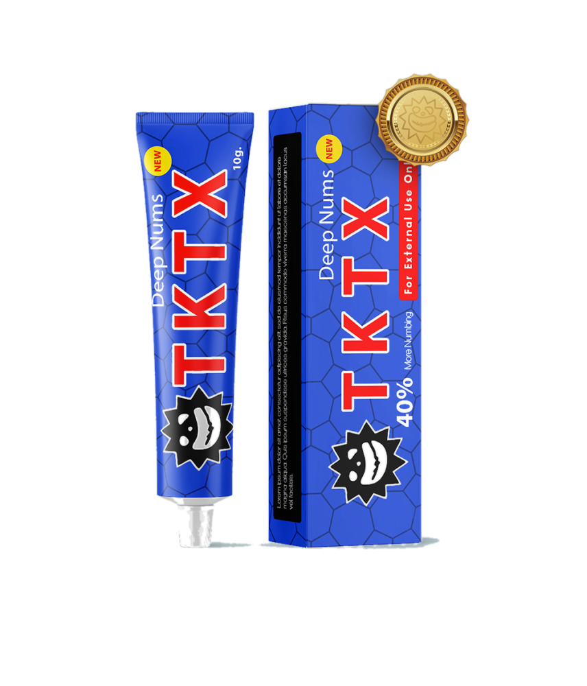 TKTX, Охлаждающий крем "Темно-синий" 40%, 10 гр
