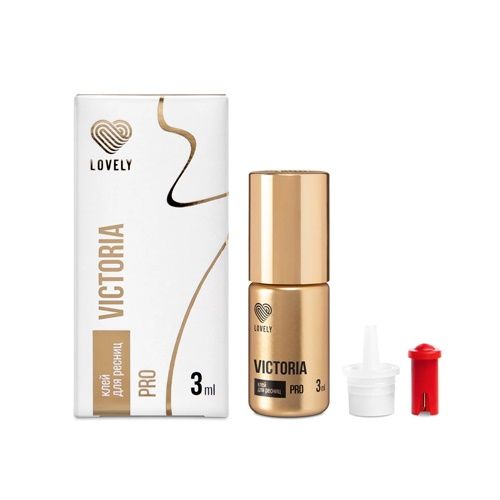 Lovely, Клей чёрный "Victoria", 3 мл