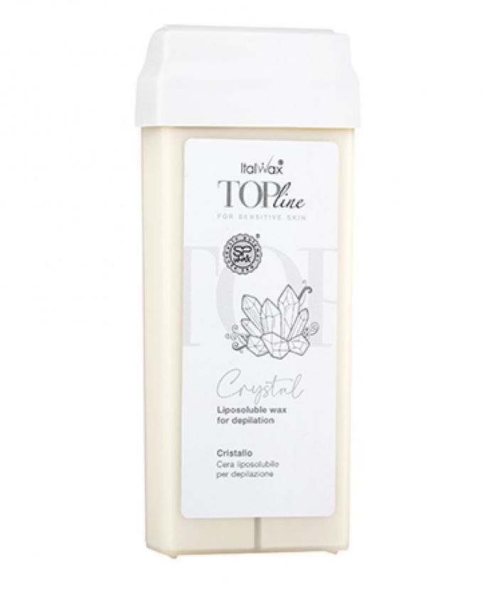 ItalWax Top Line, Воск в картридже "Кристалл", 100 мл (Ч/З)