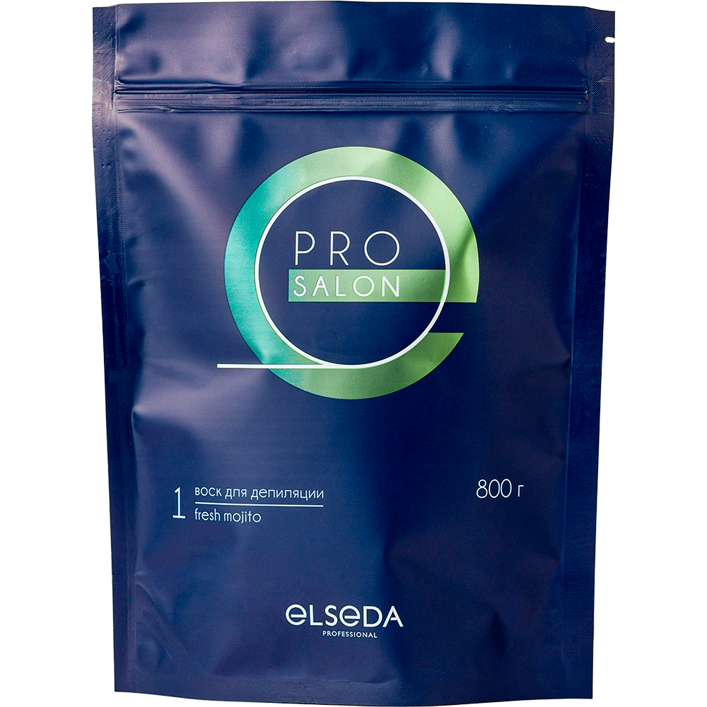 Elseda Professional, Воск пленочный "FRESH MOJITO", 800 гр Ч/З