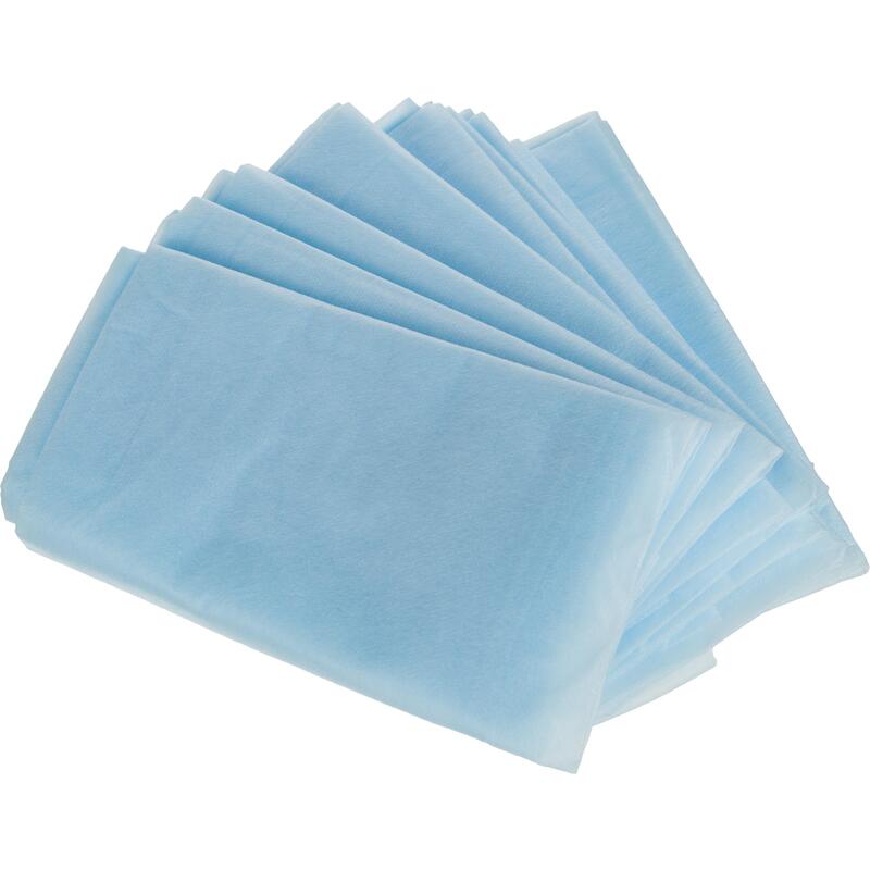 FB, Простыня одноразовая 80*200, SMS ЛЮКС, голубой, индивидуального сложения, 20 шт. пачка