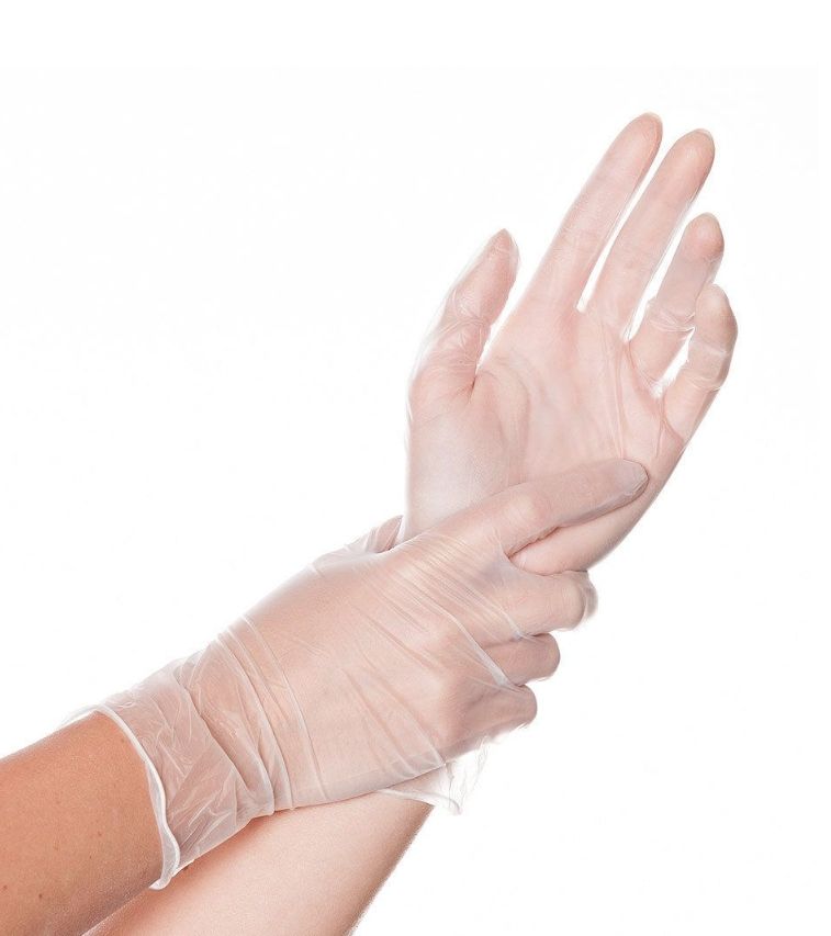 mediOk, Перчатки виниловые, L, 50 пар (ЧЗ)