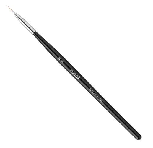 Runail, Кисть для дизайна Nail Art Nylon, 6 мм №00/2 №3592