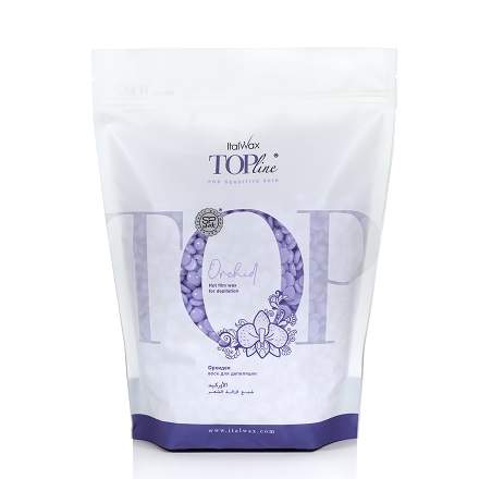 ItalWax Top Line, Воск горячий (пленочный) "Orchid" (Орхидея), гранулы, 750 гр