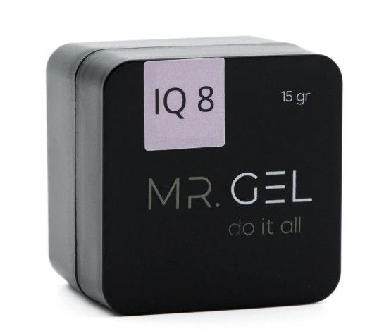 Mr.Gel Nude Mood, гель №8, розовый, 15мл