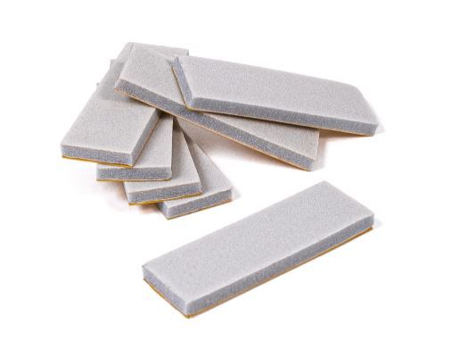 Algebra, Сменные файлы Баф размер M, серые, 240 грит, 50 шт