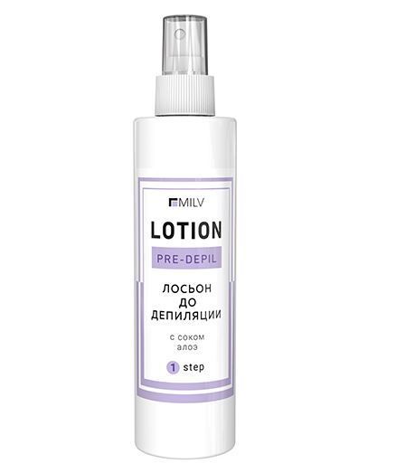Milv, Лосьон для подготовки кожи перед депиляцией, 250 мл