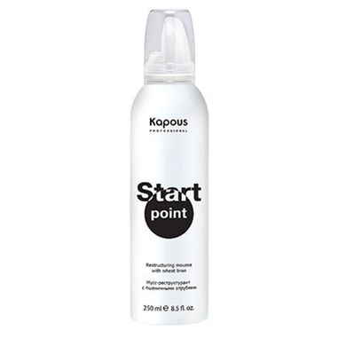 Kapous, Мусс-реструктурант Start Point с пшеничными отрубями, 250 мл арт. 2396