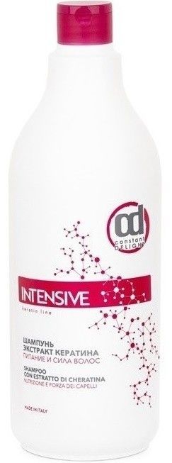 Constant Delight, Шампунь ЭКСТРАКТ КЕРАТИНА питание и сила волос, 1000 мл КД17605/ арт.7044