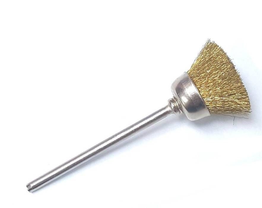 Щетка для чистки фрез, СТАЛЬНАЯ, 1 шт.
