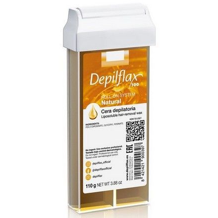 Depilflax, Воск в картридже "Натуральный", 110 гр