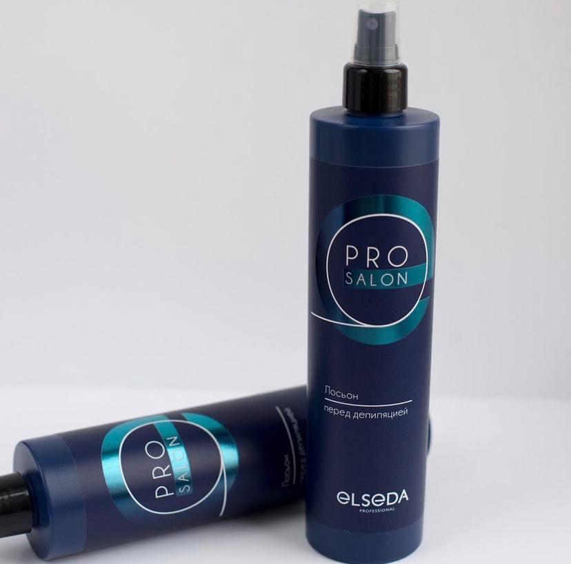 Elseda, Лосьон PRO salon перед депиляцией, 400 мл. Ч/З