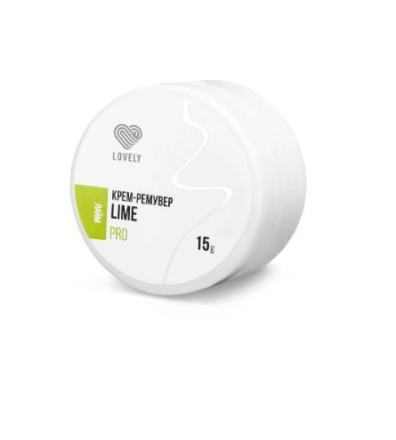 Lovely, Крем - ремувер с ароматом лайма "Lime", 15 г ЧЗ