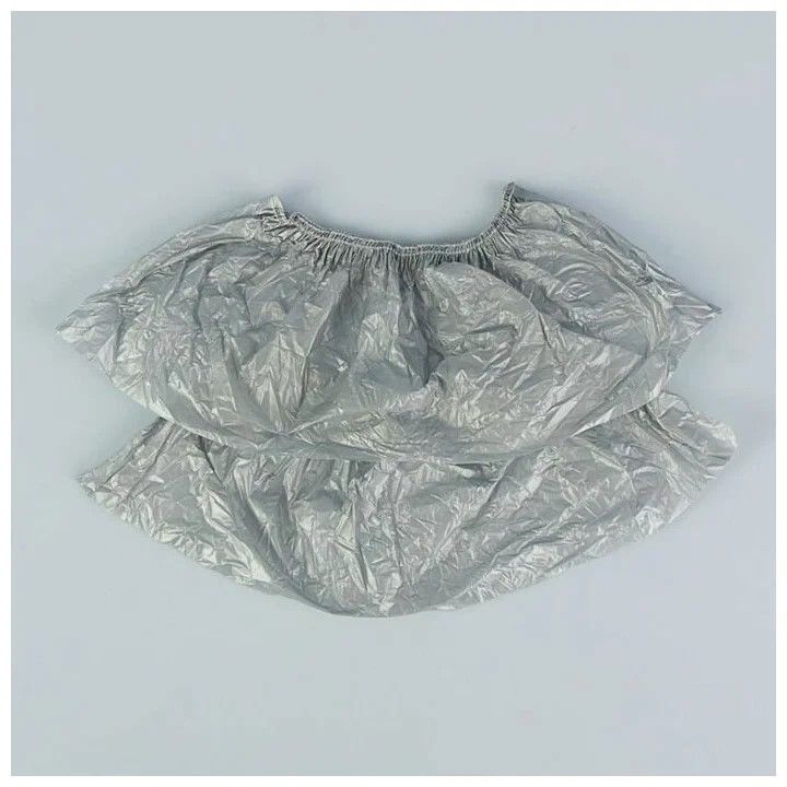 БЬЮТИГОЛИК, Бахилы п/эт Стандарт 20 мкм Серебро, 50 пар