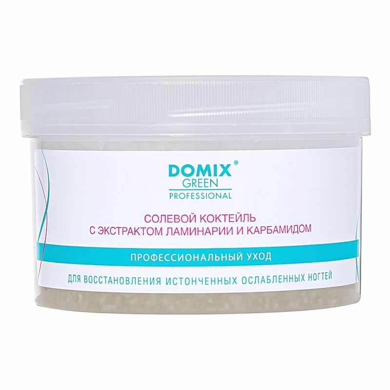 DOMIX PROFESSIONAL, Солевой коктейль с экстрактом ламинарии и карбамидом для восстановления, 600г 