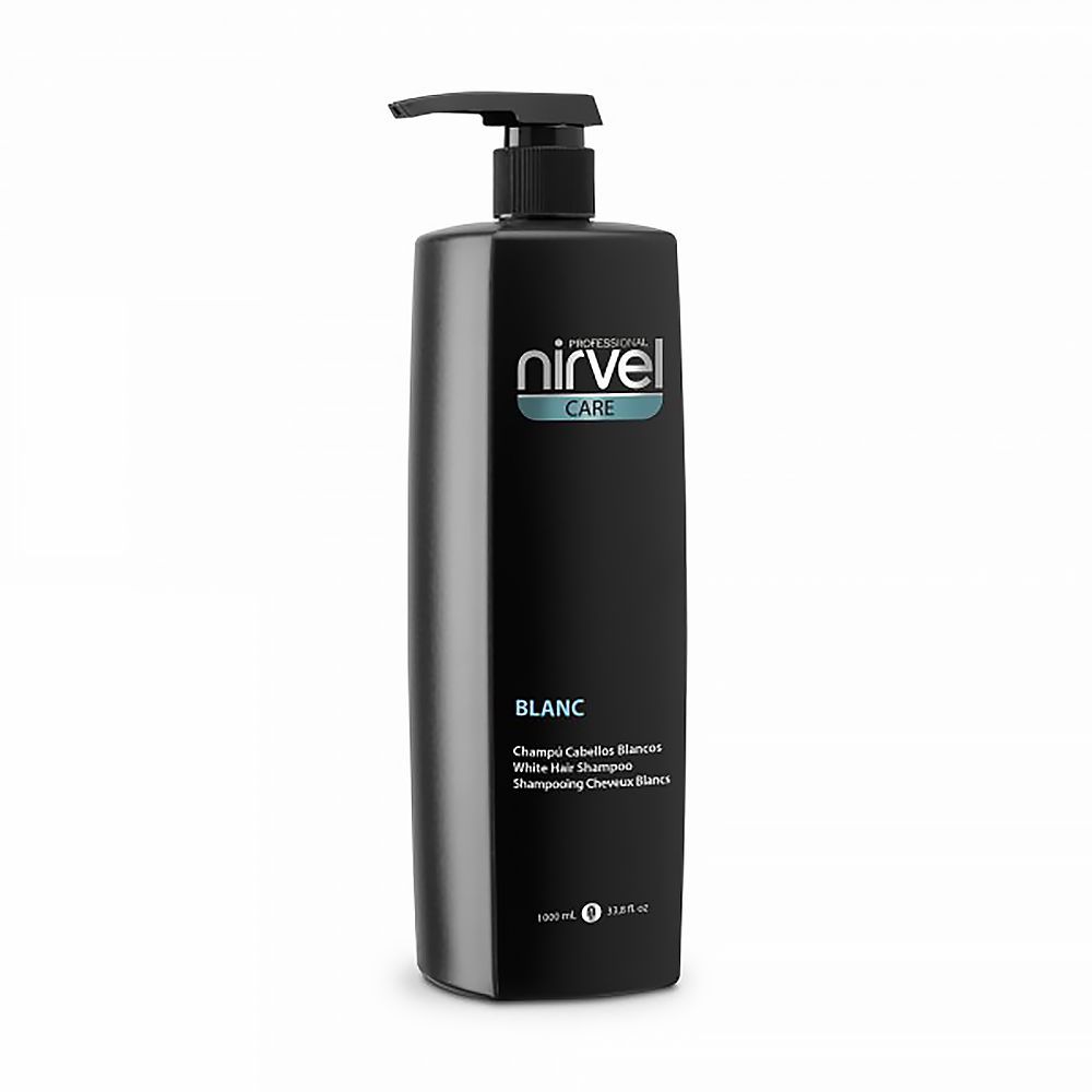 Nirvel, Шампунь для осветленных и седых волос WHIT HAIR SHAMPOO, 1000 мл, арт.8399