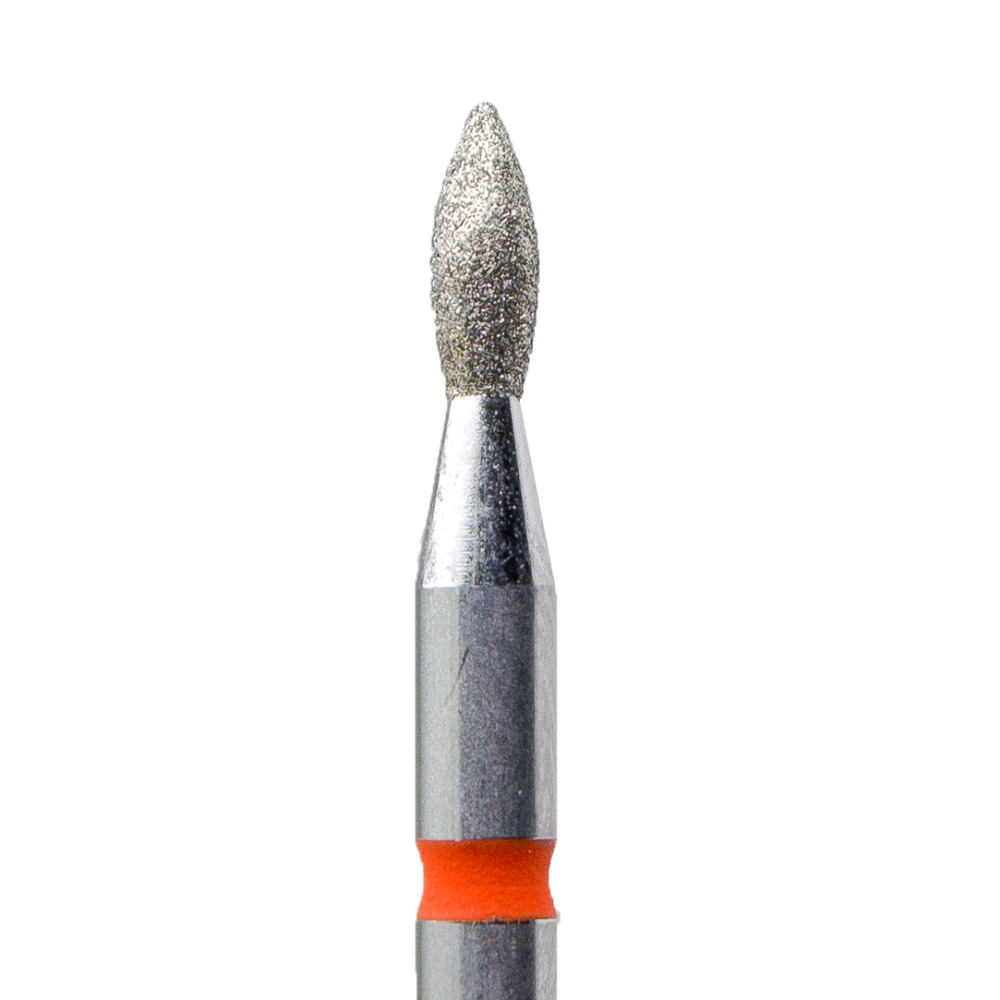 КМИЗ, Фреза алмазная ПЛАМЯ мелкой зернистости D1.8 (красный) ГСАП-1,8П-5 М