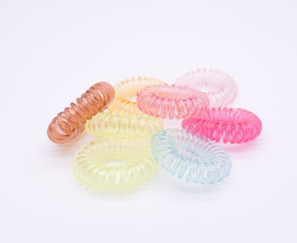 Резинка для волос, пружинка, 1 шт