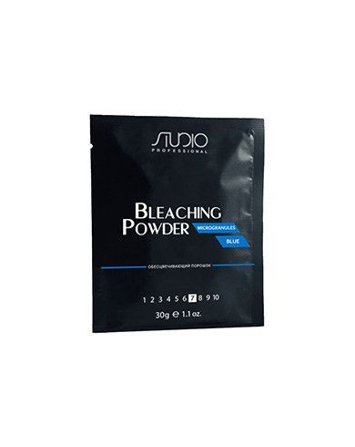 Kapous Studio Professional, Обесцвечивающий порошок для волос Microgranules Blue 30 г, арт.2552
