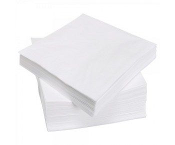 WW Салфетка одноразовая 20*20, ПАЧКА,эконом спанлейс 40, белый 100 шт 