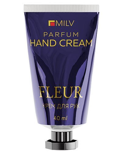 Milv, Парфюмированный питательный крем для рук и тела с живицей, арт 20208, 40 мл