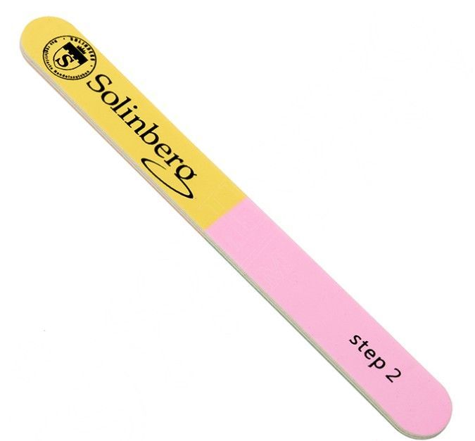 Solinberg, Пилочка полировочная двусторонняя (Grit 1200/1500), арт 233-84251