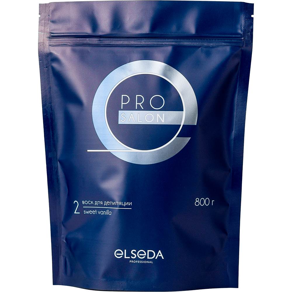Elseda Professional, Воск пленочный "SWEET VANILLA", 800 гр ЧЗ