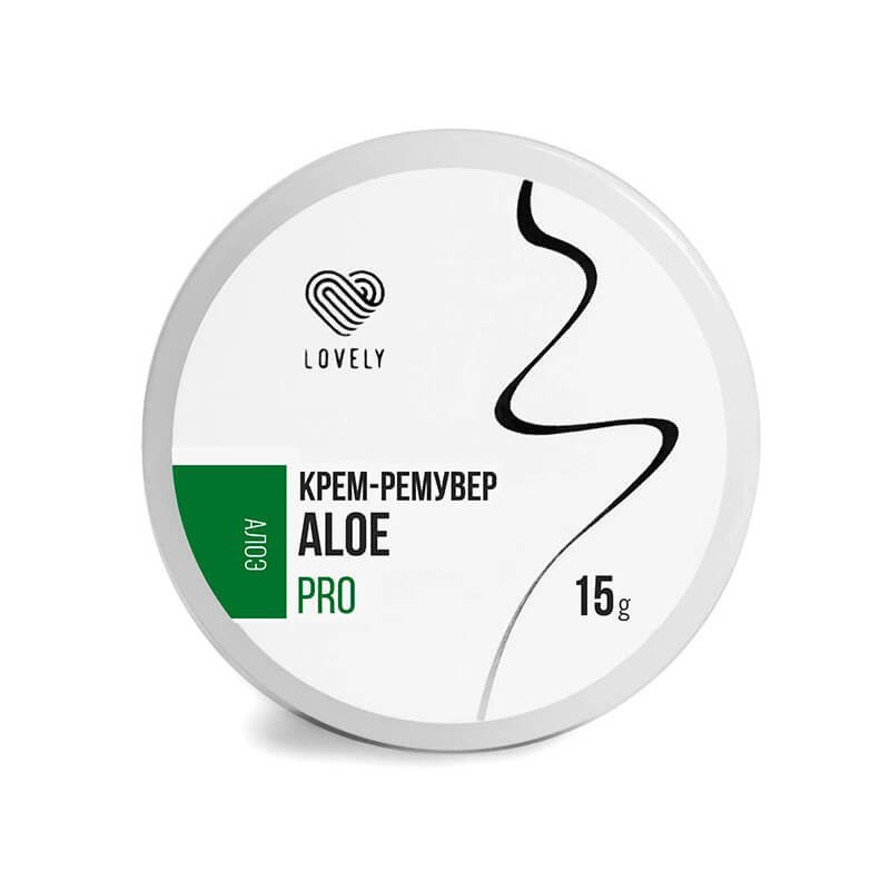 Lovely, Крем - ремувер с ароматом Алоэ, 15 г