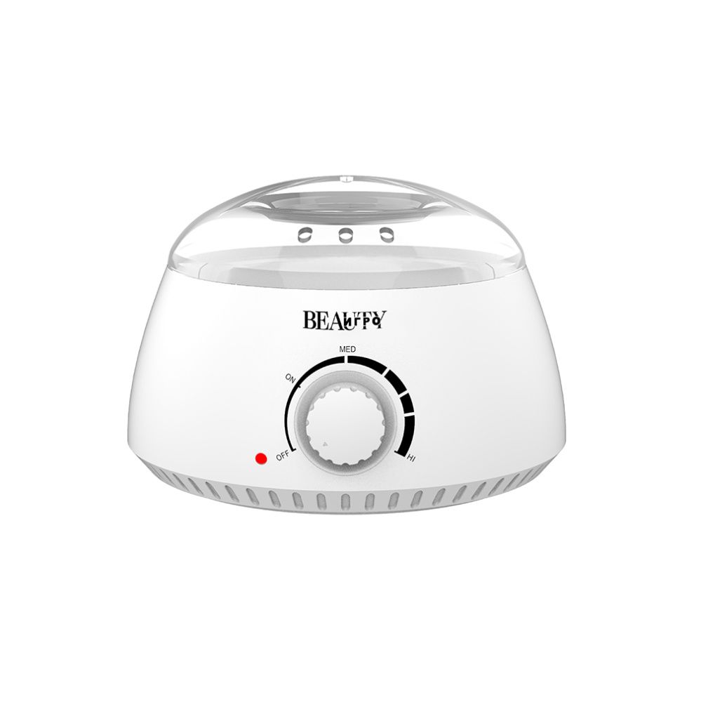 ИГРОbeauty, Нагреватель для воска на 500 мл, белый, с ведерком 