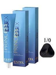 ESTEL PRINCESS ESSEX, 1/0 Крем-краска черный классический, 60мл