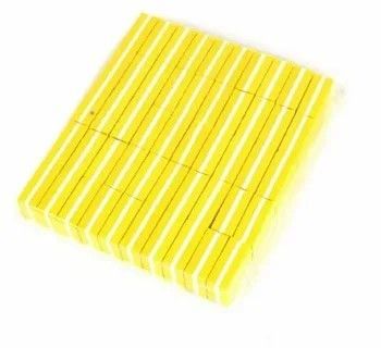 Баф-мини, 100/180 грит, УПАКОВКА  50шт. (Жёлтый)