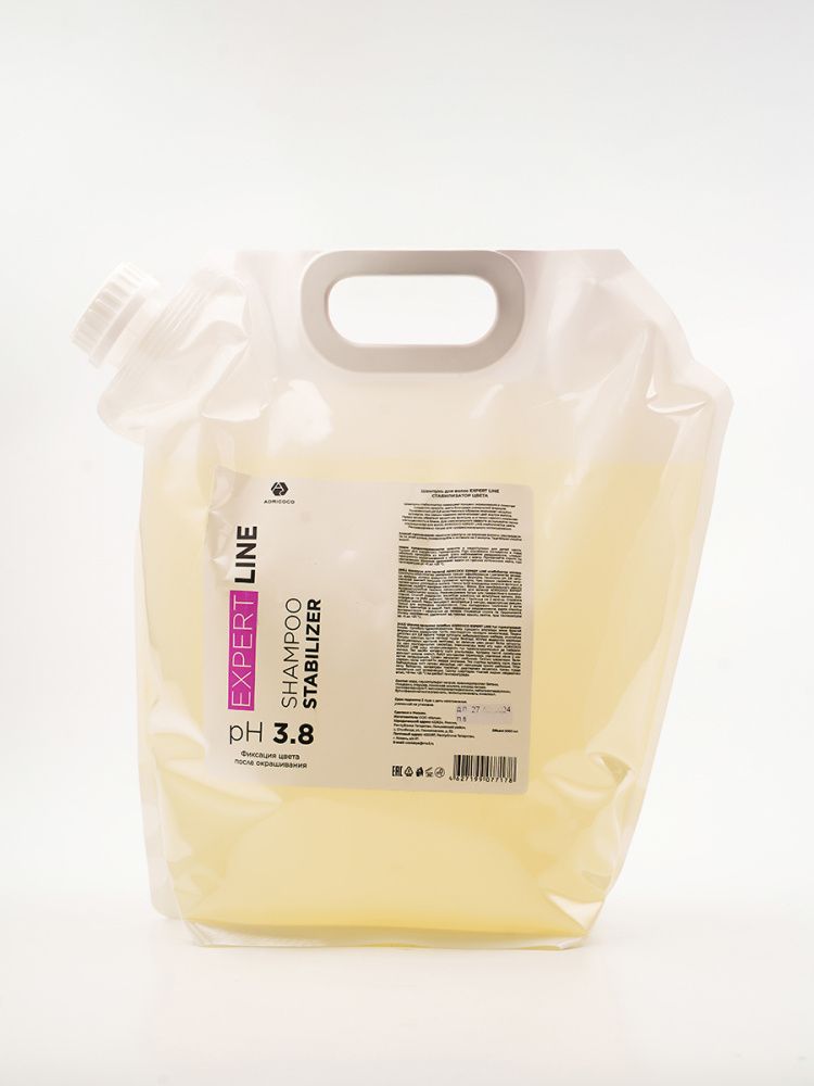 ADRICOCO, Шампунь стабилизатор цвета для волос EXPERT LINE, 5000 мл, арт.77178
