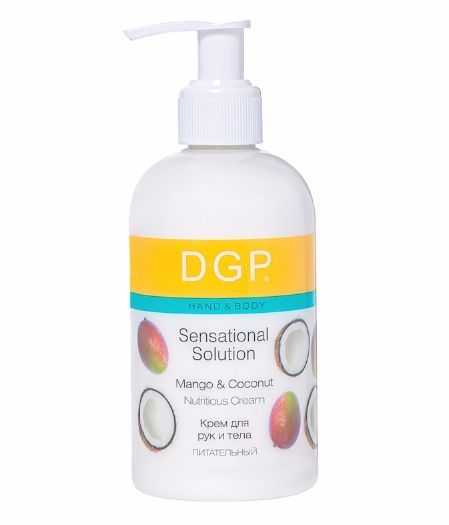 DOMIX, Крем для рук и тела питательный Mango & Coconut, 260 мл ЧЗ