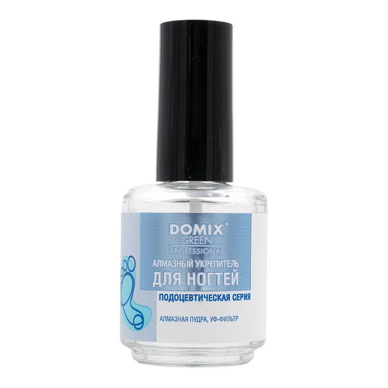 DOMIX PROFESSIONAL, Алмазный укрепитель для ногтей, 17 мл ЧЗ