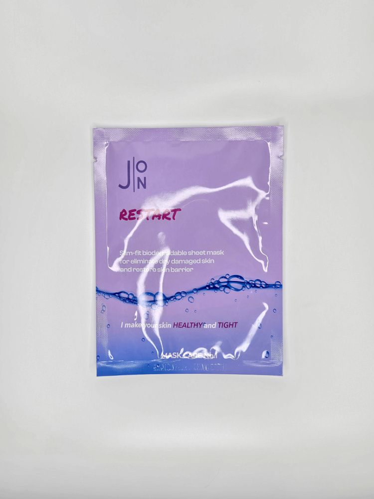 J|ON, Тканевая маска для лица с церамидами Derma Care Ceramides Sheet Mask, 28 мл