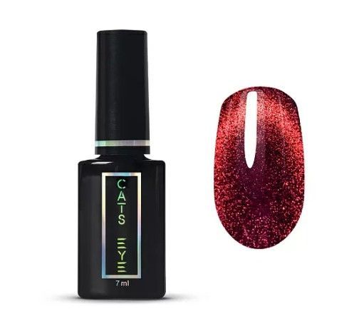 Runail, Гель-лак RED Cat's eye 7мл №9913