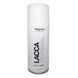 Kapous, Лак для волос аэрозольный (без фреона) нормальной фиксации Lacca Normal, 100 мл арт. 83