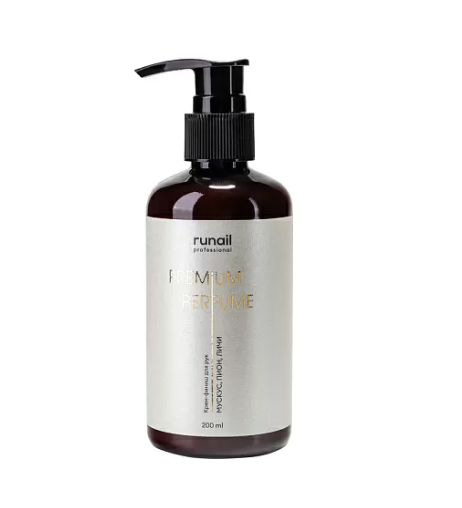 Runail, Крем-финиш для рук с мочевиной 10% ( мускус, пион, личи) 200 мл №9829