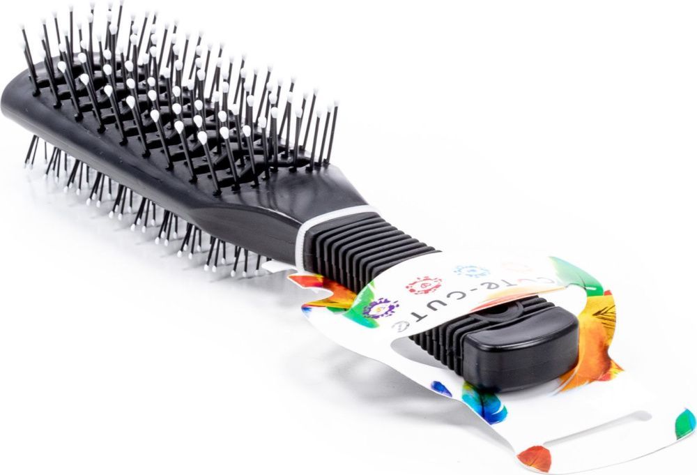 CUTE-CUTE, Расческа скелетная 2-сторонняя, 020171