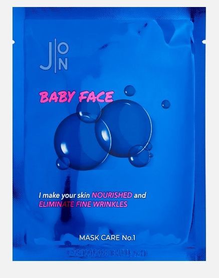 J|ON, Тканевая маска для лица с коллагеном Visible Difference Collagen Sheet Mask, 28 мл