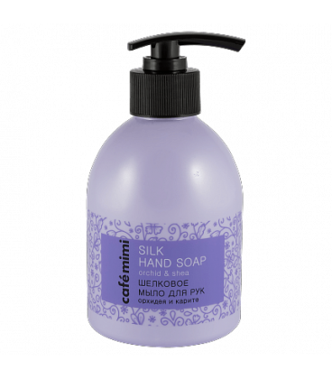 CAFE MIMI Мыло д/рук ШЕЛКОВОЕ ОРХИДЕЯ И КАРИТЕ, 300 мл