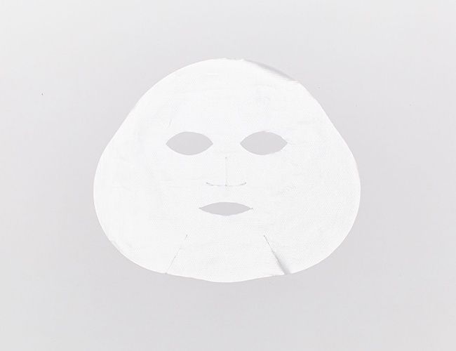 Маска косметологическая без воротника спанлейс белый 25 шт/уп.