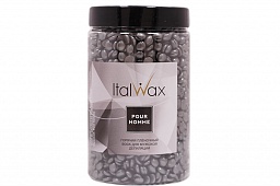 ItalWax, Воск горячий (пленочный) "POUR HOMME" (мужской), гранулы, 500 гр