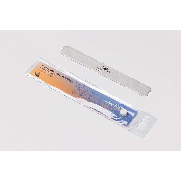 WHITE LINE, Пилка-основа Овал металлическая 16 см