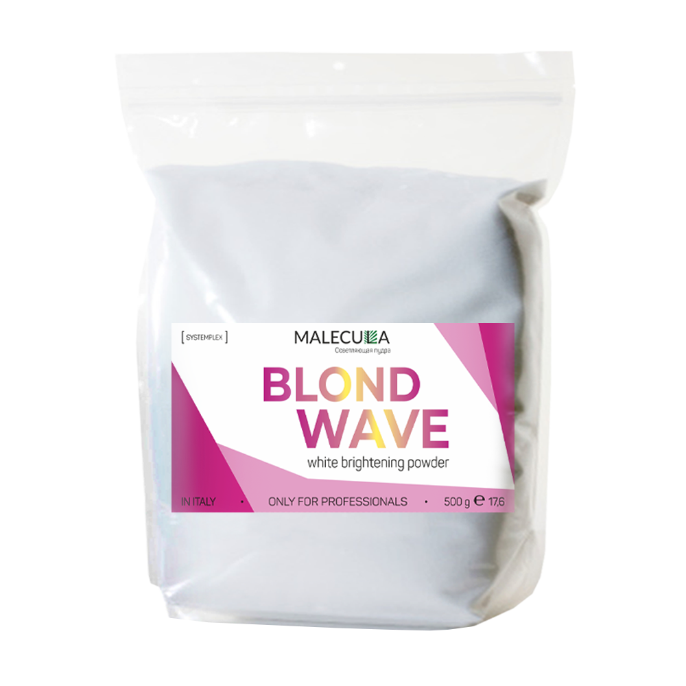 Malecula, Осветляющая пудра Blond Wave ПАКЕТ, 500 гр арт. 0007